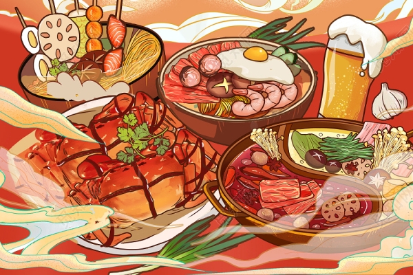 赤峰美食插画工作室电话号码-第1张图片